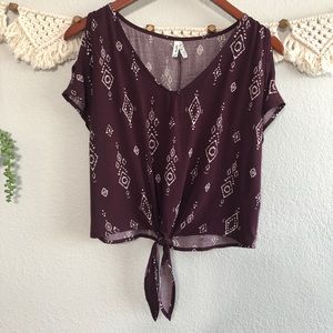 Miss - XXS - boho crop top